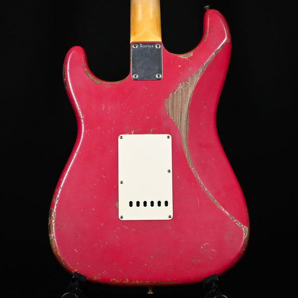 Fender Custom Shop Masterbuilt Greg Fessler '63 Startocaster w/ Josefina Handwound Pickups, Relic- Aged Dakota Red 2024 (R137959)