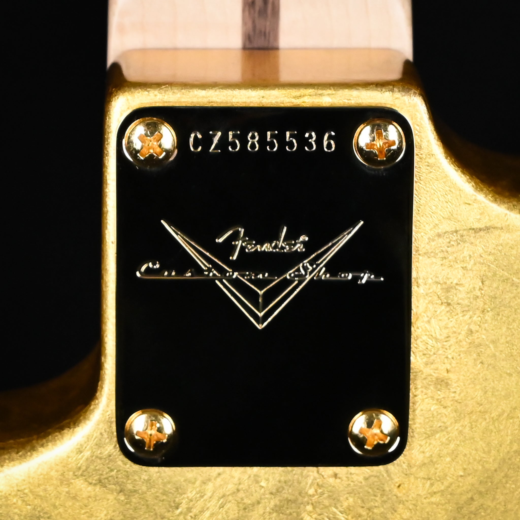 Fender Custom Shop Masterbuilt Todd Krause Eric Clapton Stratocaster 5A Flame Maple Neck, NOS- Gold Leaf 2026 (CZ585536)