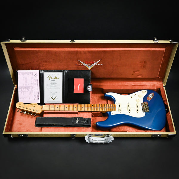 Fender Custom Shop 1957 Stratocaster Journeyman- Aged Lake Placid Blue 2024 (CZ578717)