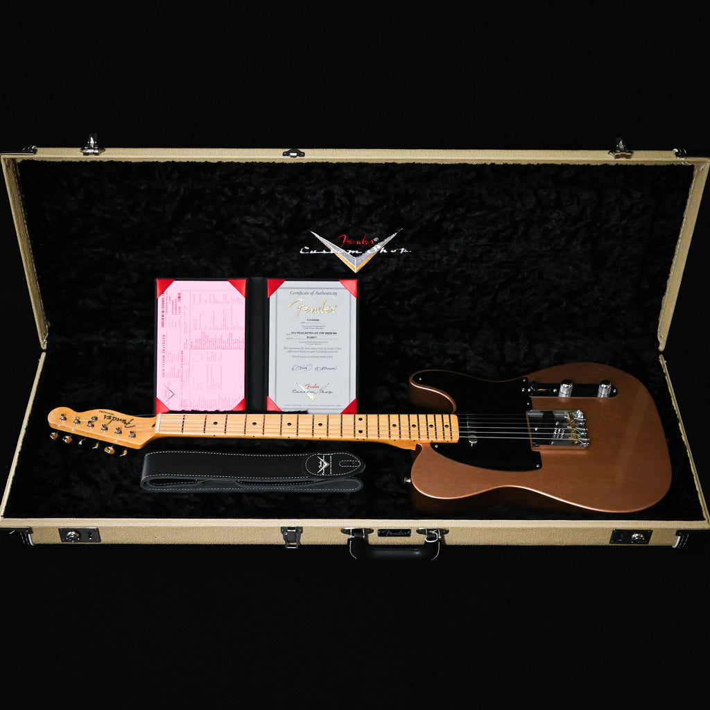 Fender Custom Shop Masterbuilt David Brown 50's Telecaster Deluxe Closet Classic- Copper 2025 (R126877)