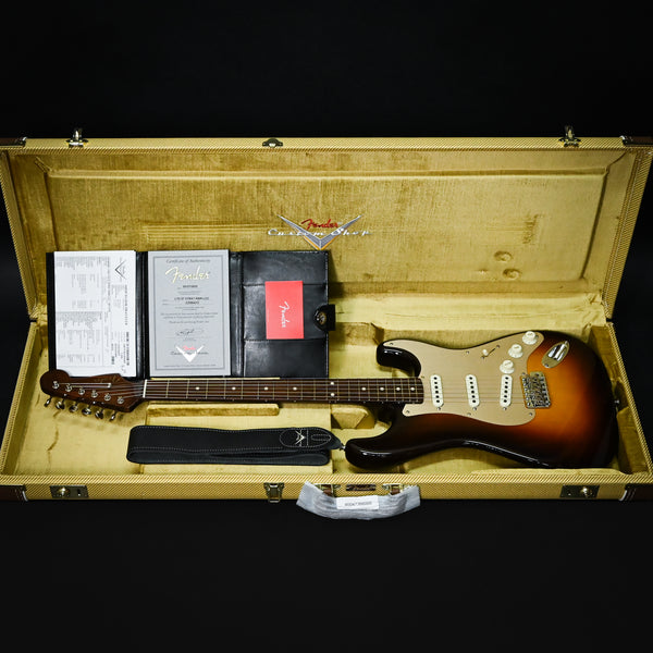 Fender Custom Shop Limited Edition '57 Stratocaster w/ Rosewood Neck, Deluxe Closet Classic- Wide Fade Chocolate 2 Tone Sunburst 2025 (CZ584212) B-Stock