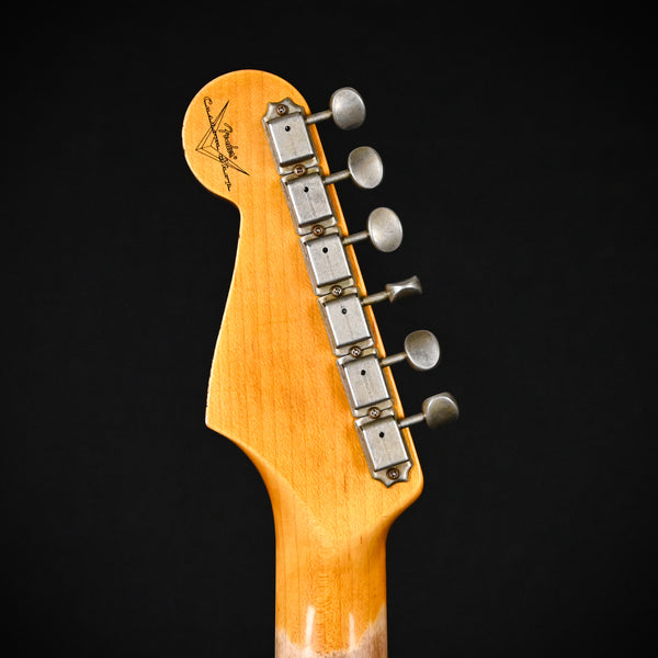Fender Custom Shop '61 Stratocaster Heavy Relic- Aged Vintage White/ 3 Color Sunburst 2025 (CZ587555)