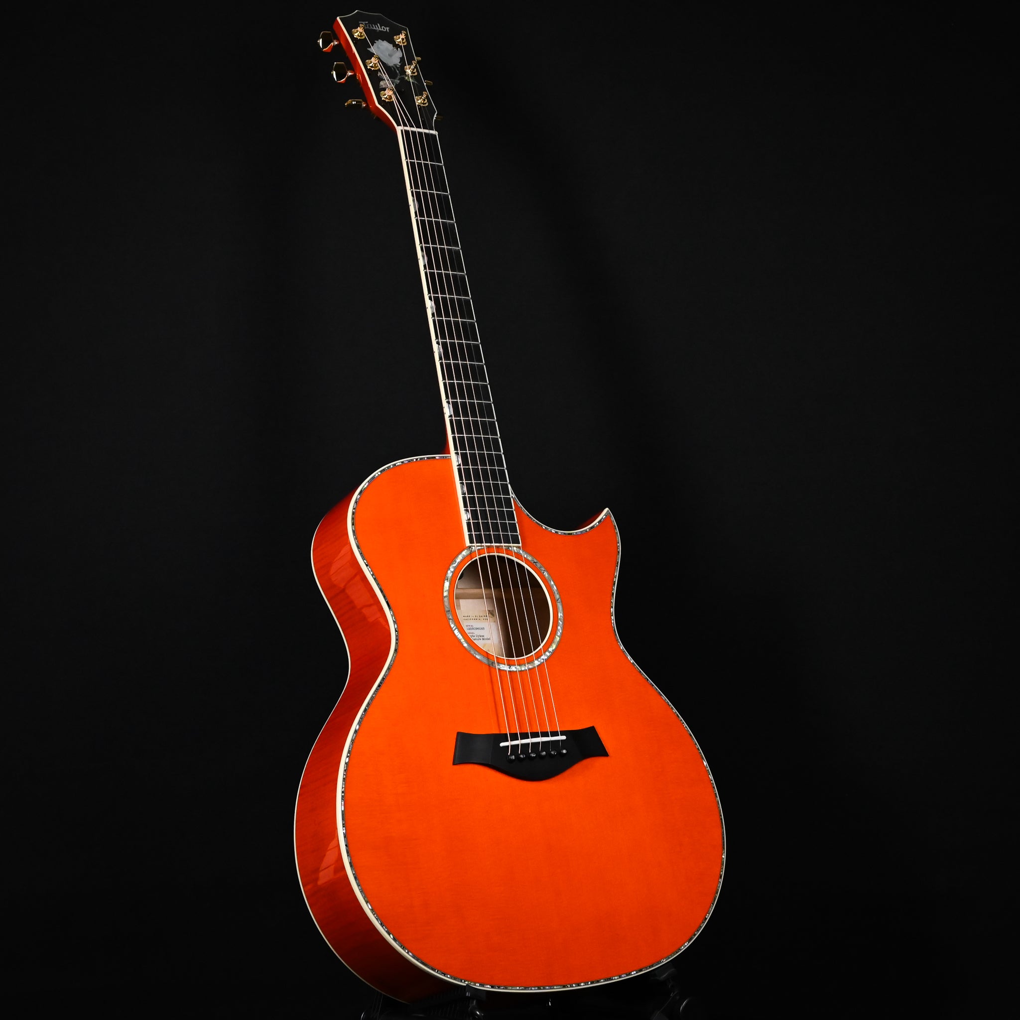 Taylor Doyle Dykes Signature Model w/ Sitka Spruce Top & Big Leaf Maple Back and Sides Acoustic/ Electric- Translucent Orange 2026 (1203096085)