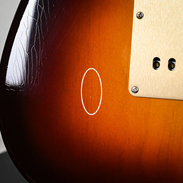 Fender Custom Shop Limited Edition '57 Stratocaster w/ Rosewood Neck, Deluxe Closet Classic- Wide Fade Chocolate 2 Tone Sunburst 2025 (CZ584212) B-Stock