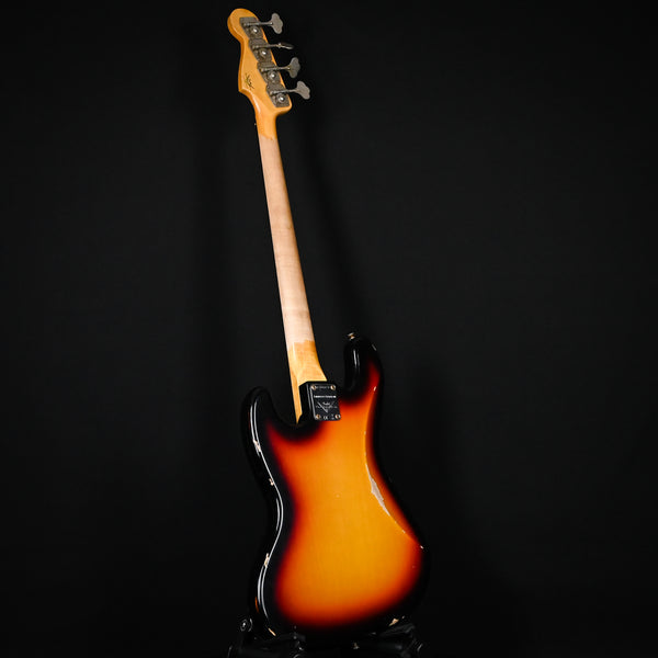 Fender Custom Shop Limited Edition '60 Jazz Bass Relic- 3 Color Sunburst 2024 (CZ583370)