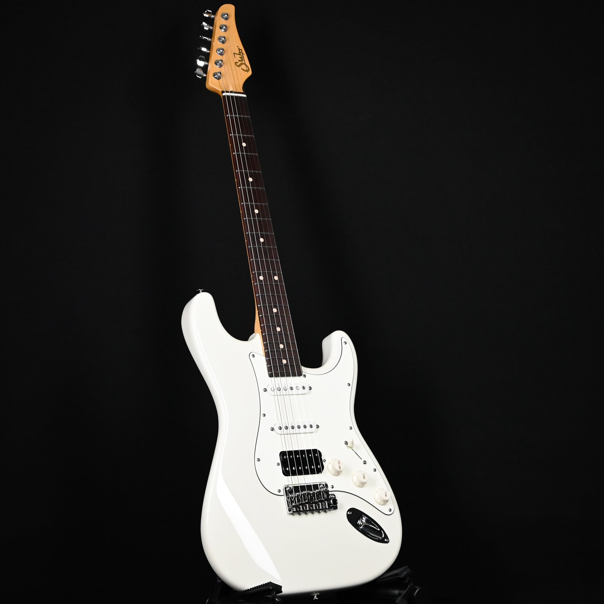 Suhr Classic S HSS w/ Premium Softshell Case Electric Guitar- Olympic White 2026 (94989)