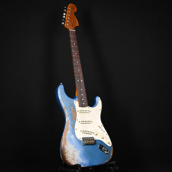 Fender Custom Shop Limited Edition Roasted Bighead Stratocaster Super Heavy Relic- Aged Lake Placid Blue 2024 (CZ580755)