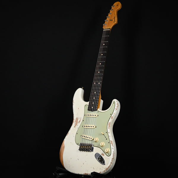Fender Custom Shop Limited Edition 1962 Stratocaster w/ Handwound 60/63 Pickups, Heavy Relic- Aged Olympic White 2025 (CZ589368)