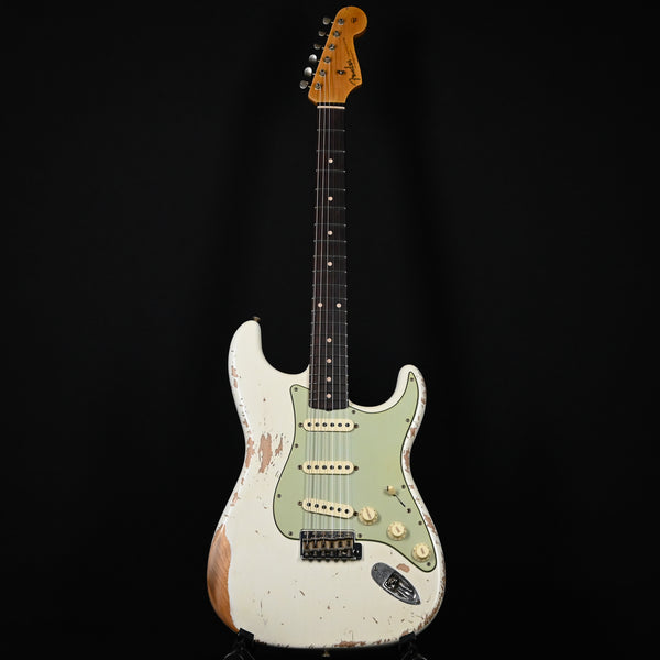 Fender Custom Shop Limited Edition 1962 Stratocaster w/ Handwound 60/63 Pickups, Heavy Relic- Aged Olympic White 2025 (CZ589368)