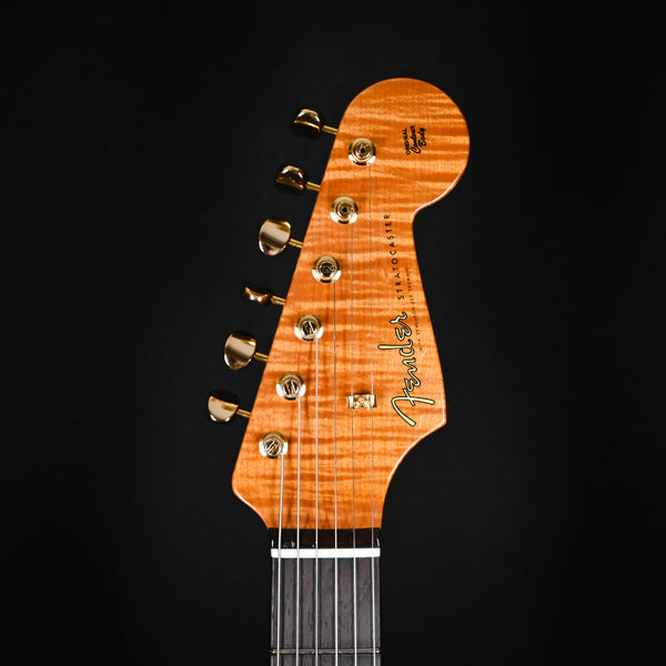 Fender Custom Shop Masterbuild Austin MacNutt 60/63 Stratocaster NOS w/ Brazilian Rosewood- Aged Sherwood Metallic 2024 (R138074)