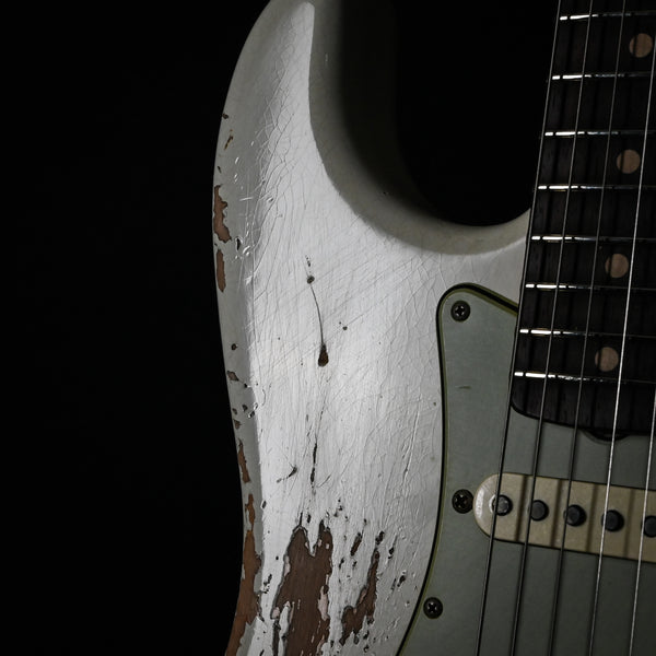 Fender Custom Shop Limited Edition 1962 Stratocaster w/ Handwound 60/63 Pickups, Heavy Relic- Aged Olympic White 2025 (CZ589368)