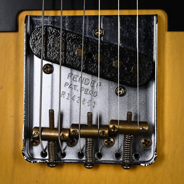 Fender Custom Shop Limited Edition '54 Blackguard Telecaster Heavy Relic- Faded Aged Nocaster Blonde 2025 (R142863)