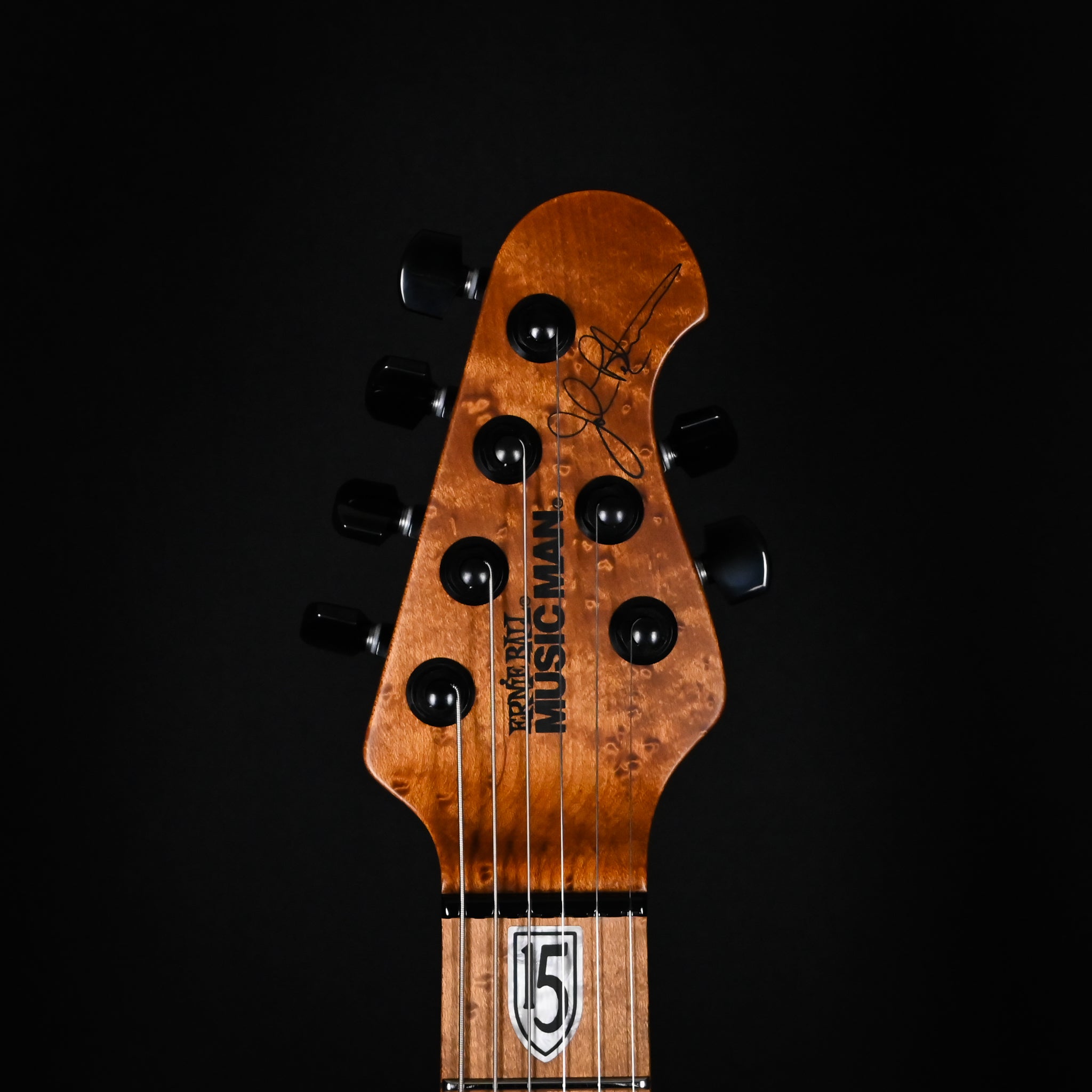 Ernie Ball Music Man JP15 Emerald Glow Roasted/Figured Maple Neck *Miami Guitar Exclusive* 2024 (H06785)