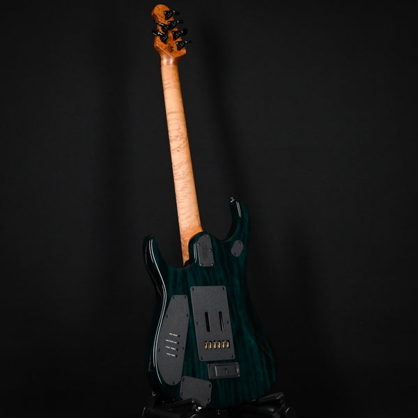 Ernie Ball Music Man JP15 Emerald Glow Roasted/Figured Maple Neck *Miami Guitar Exclusive* 2024 (H06785)