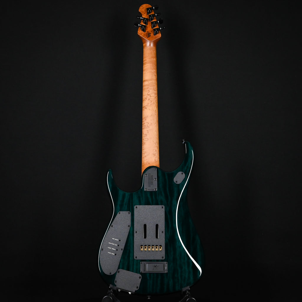 Ernie Ball Music Man JP15 Emerald Glow Roasted/Figured Maple Neck *Miami Guitar Exclusive* 2024 (H06785)