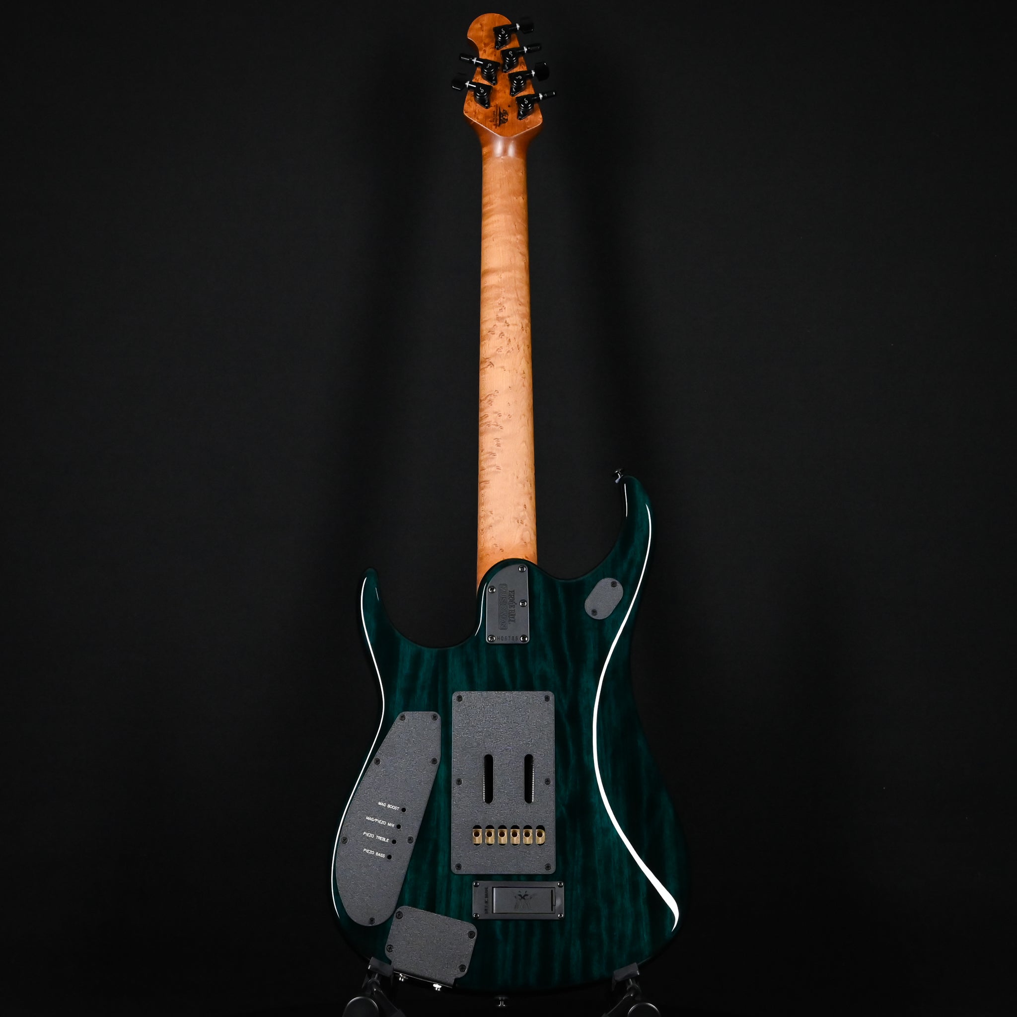 Ernie Ball Music Man JP15 Emerald Glow Roasted/Figured Maple Neck *Miami Guitar Exclusive* 2024 (H06785)