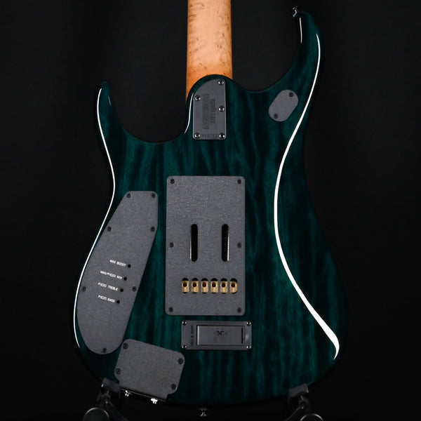 Ernie Ball Music Man JP15 Emerald Glow Roasted/Figured Maple Neck *Miami Guitar Exclusive* 2024 (H06785)