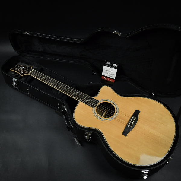 PRS SE Angeles A60E Acoustic Electric Guitar Ziricote Natural (CTCF04552)