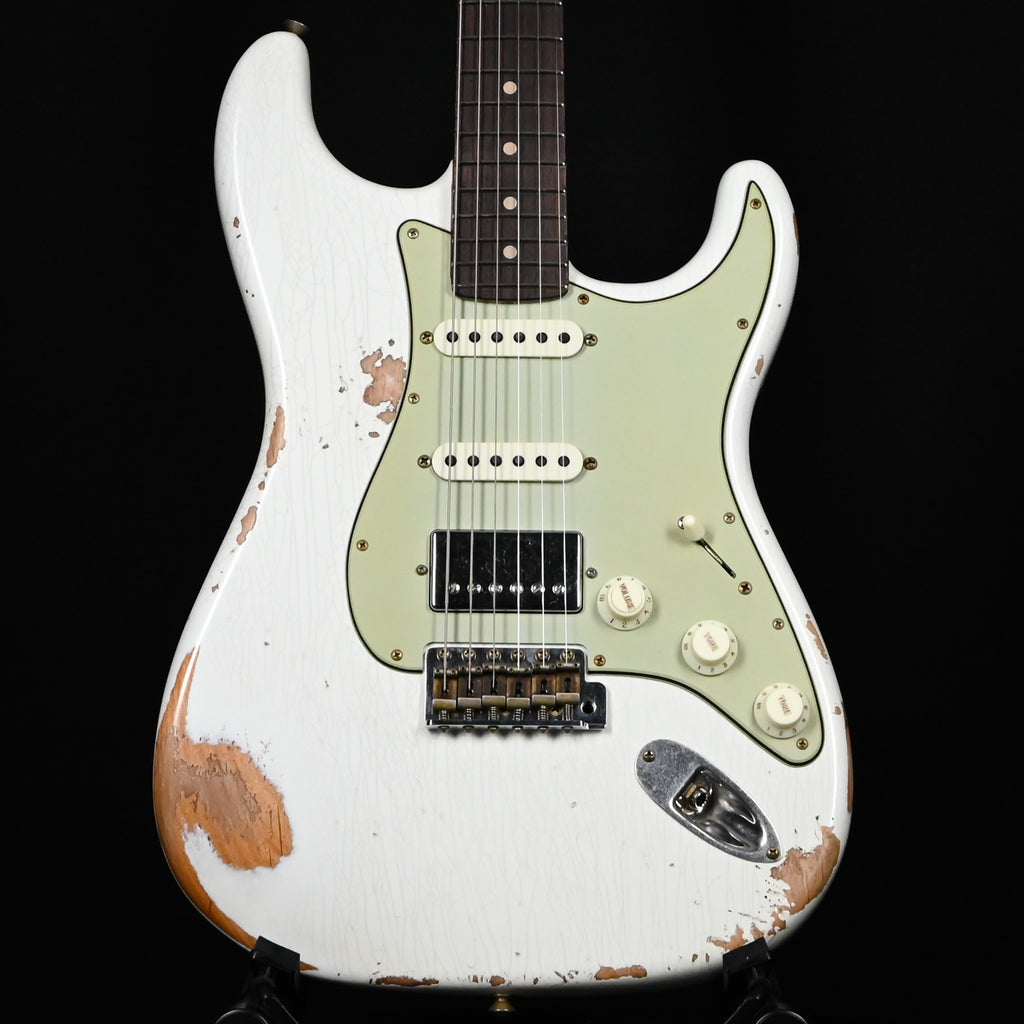 Fender Custom Shop '62 Stratocaster HSS Heavy Relic- Olympic White 2026 (R148611)
