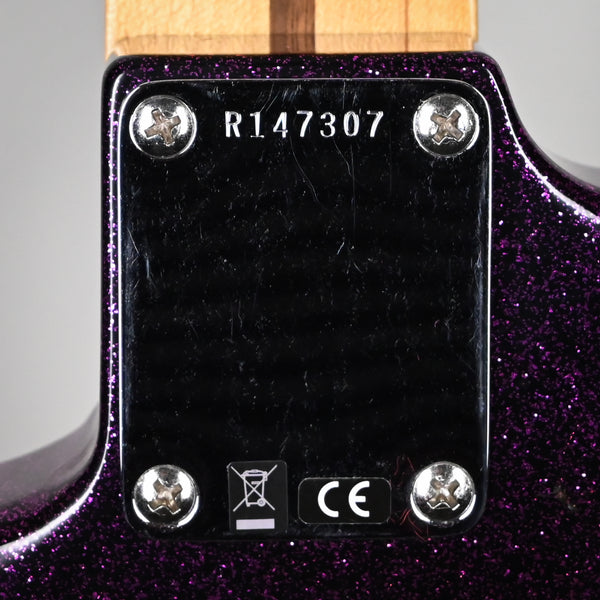 Fender Custom Shop Deluxe Stratocaster w/ Seymour Duncan SH4B Humbucker, Relic/ Closet Classic Hardware- Magenta Sparkle 2025 (R147307)