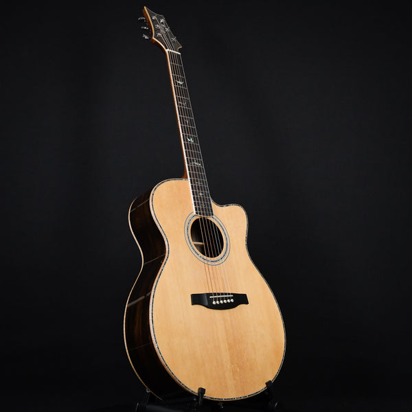 PRS SE Angeles A60E Acoustic Electric Guitar Ziricote Natural (CTCF04552)