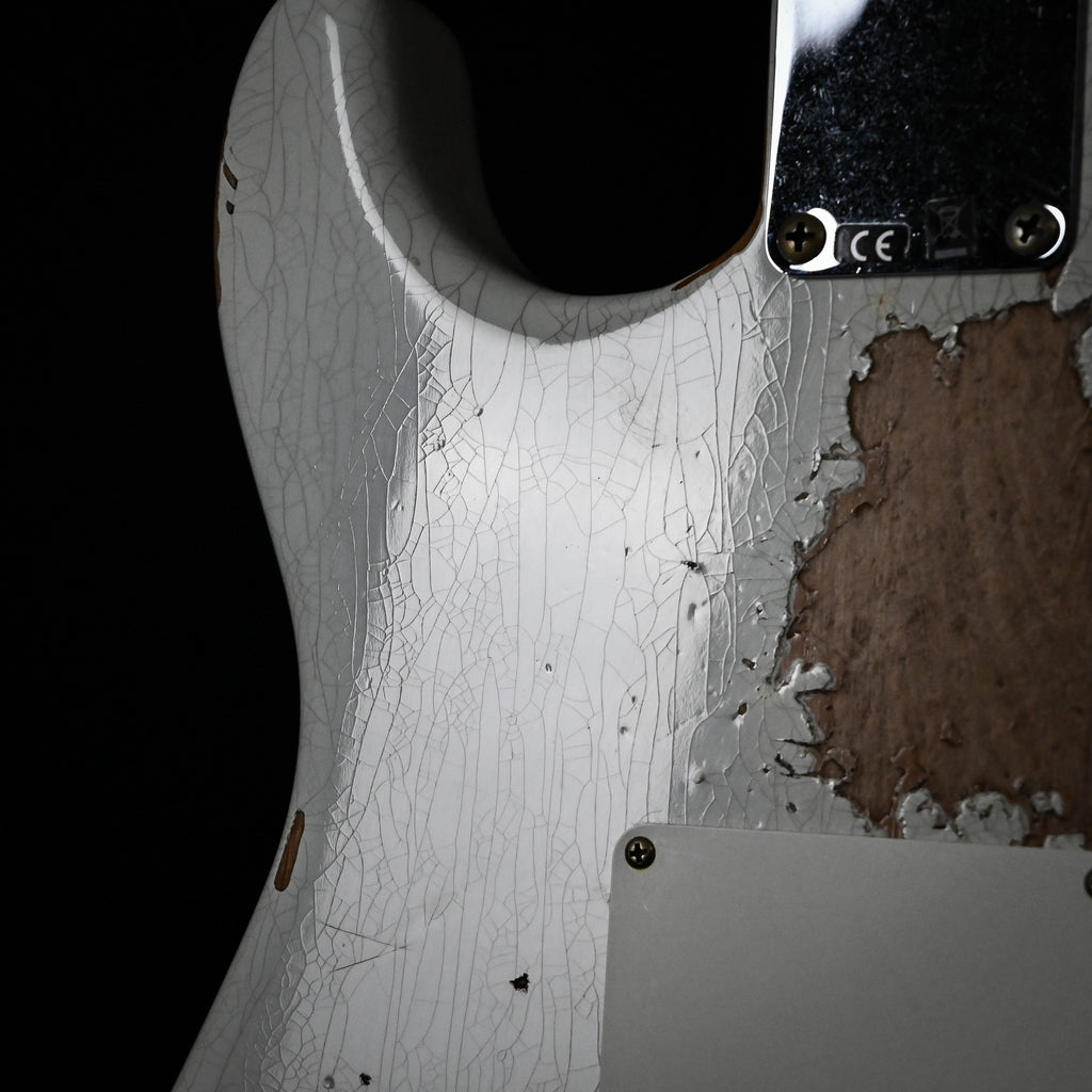 Fender Custom Shop '62 Stratocaster HSS Heavy Relic- Olympic White 2026 (R148611)