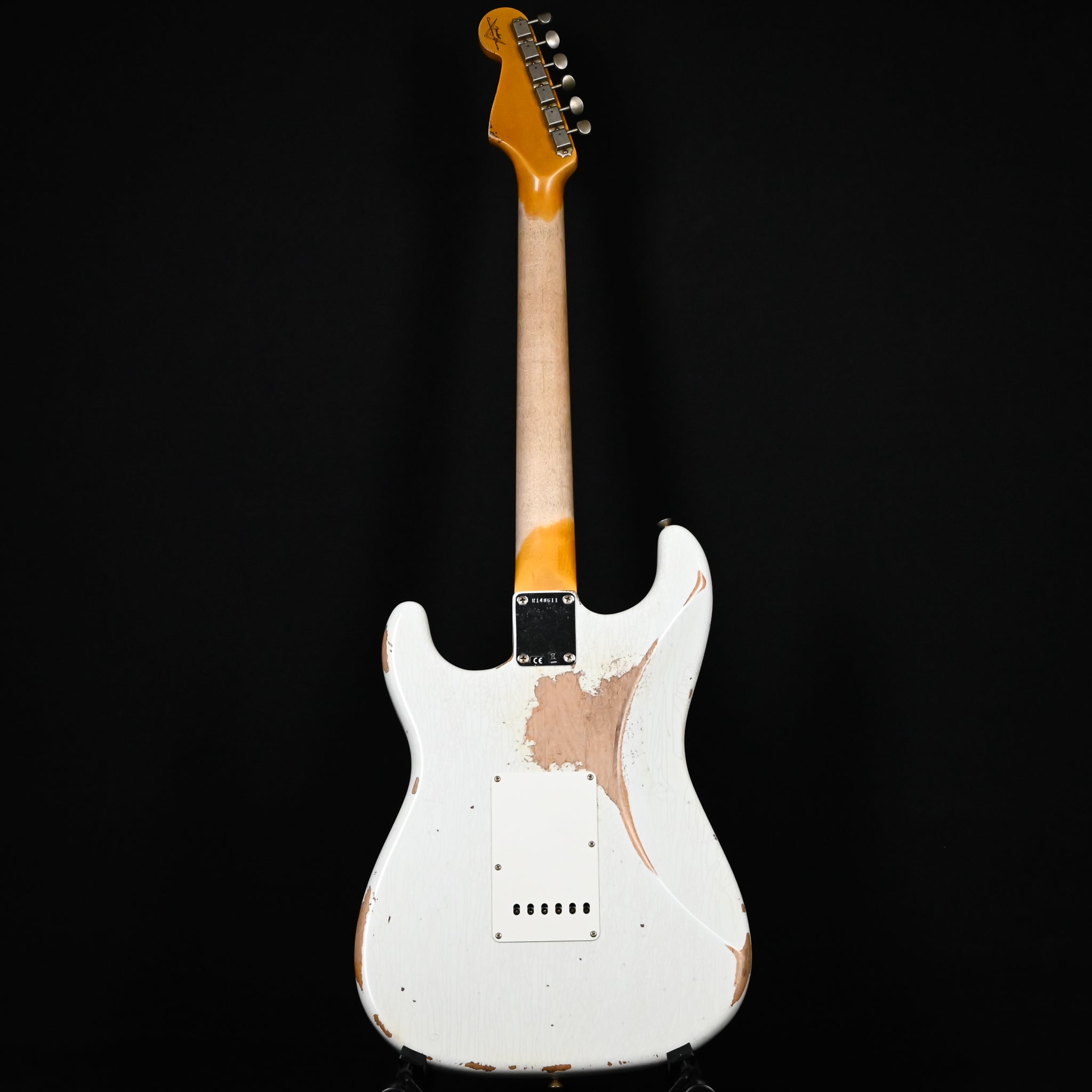 Fender Custom Shop '62 Stratocaster HSS Heavy Relic- Olympic White 2026 (R148611)