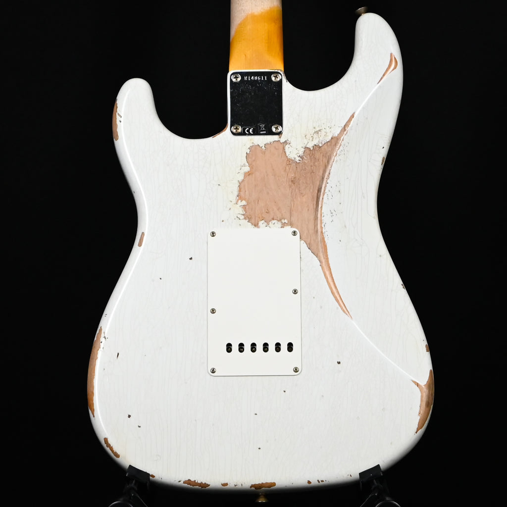Fender Custom Shop '62 Stratocaster HSS Heavy Relic- Olympic White 2026 (R148611)