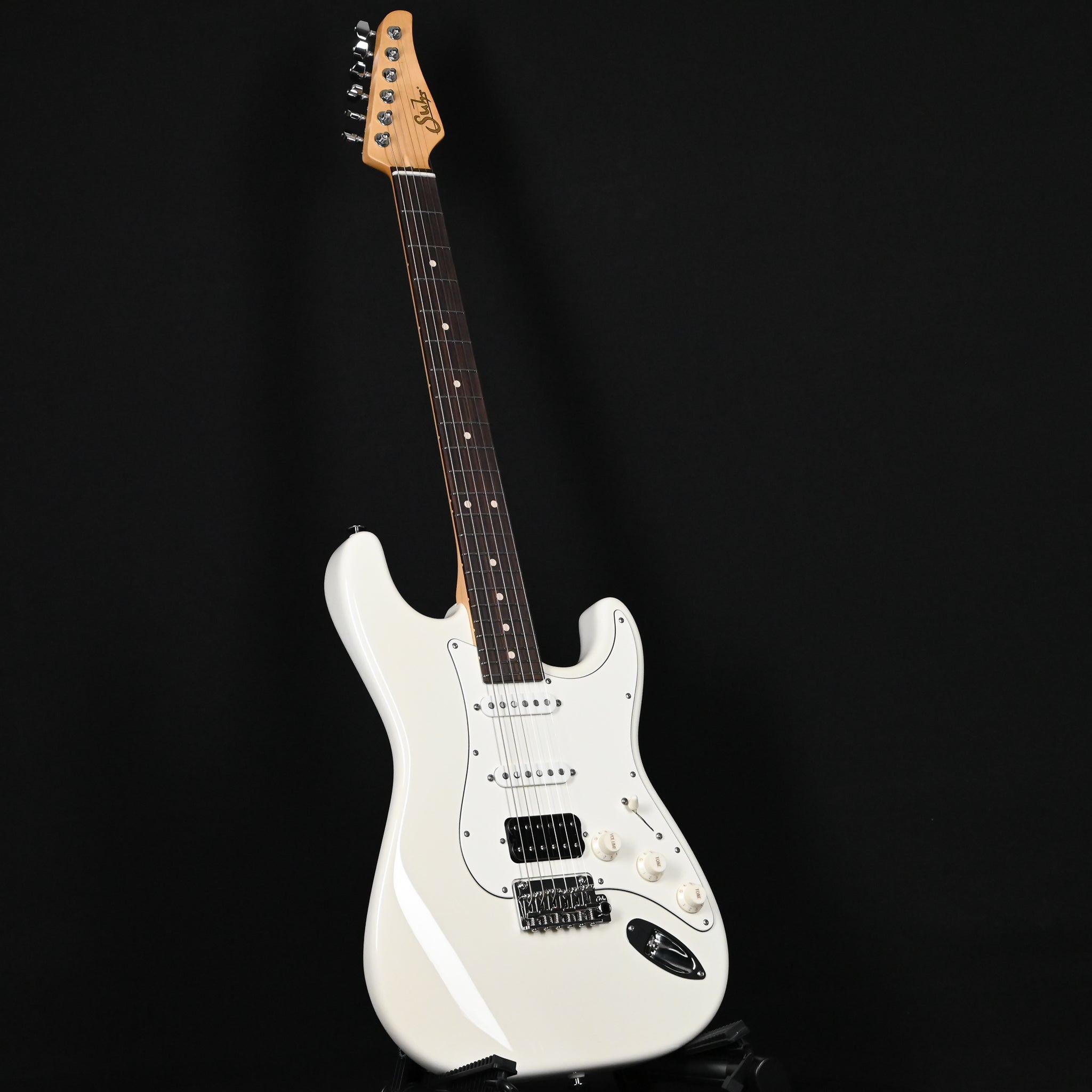 Suhr Classic S HSS w/ Premium Softshell Case Electric Guitar- Olympic White 2026 (94986)