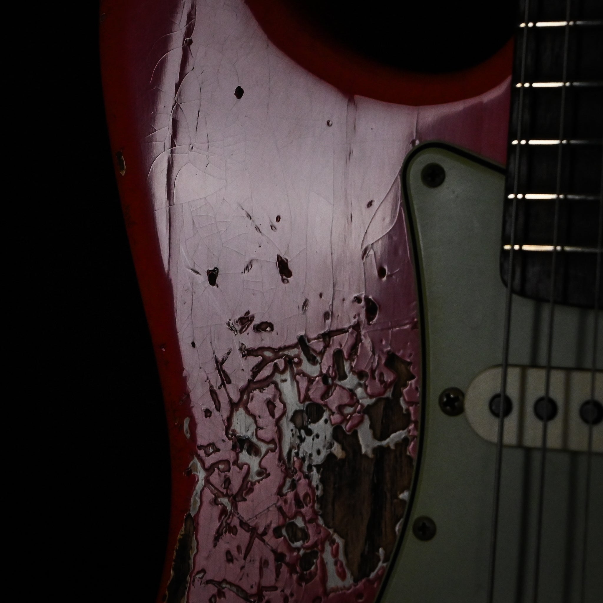 Fender Custom Shop '62 Stratocaster HSS w/ Painted Headcap, Heavy Relic- Fiesta Red 2026 (R147346)