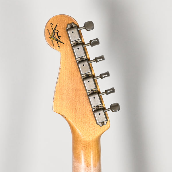 Fender Custom Shop Limited Edition 1962 Stratocaster w/ Handwound 60/63 Pickups, Heavy Relic- Black 2025 (CZ589459)