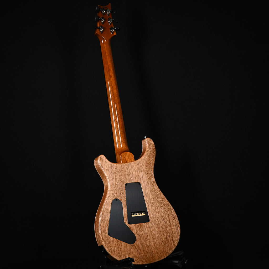 PRS Custom 24 Semi-Hollow w/ Artist Grade Flame Maple Top & Awabi Birds- Faded Indigo 2026 (0424438)