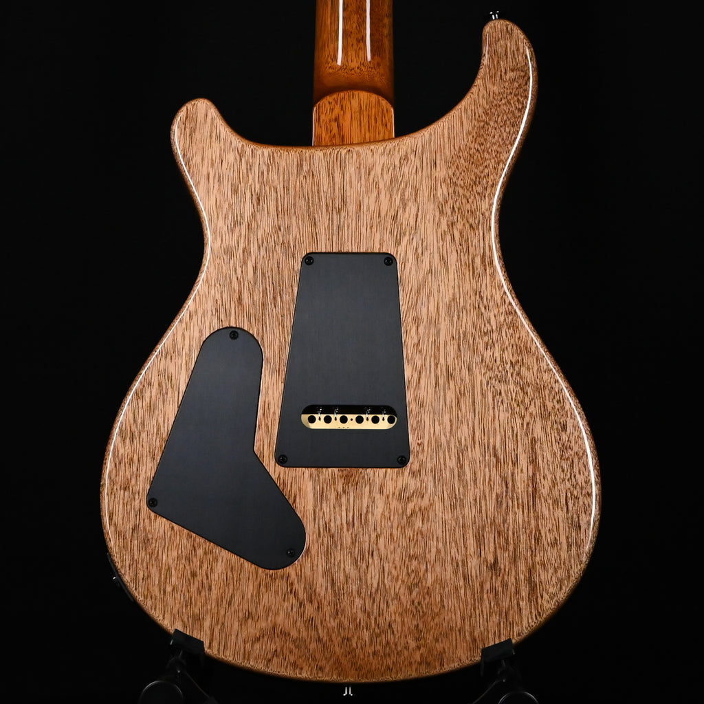 PRS Custom 24 Semi-Hollow w/ Artist Grade Flame Maple Top & Awabi Birds- Faded Indigo 2026 (0424438)