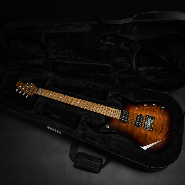 Ernie Ball Music Man JP15 Electric Guitar Tiger Eye Quilt 2023 (H00430 )