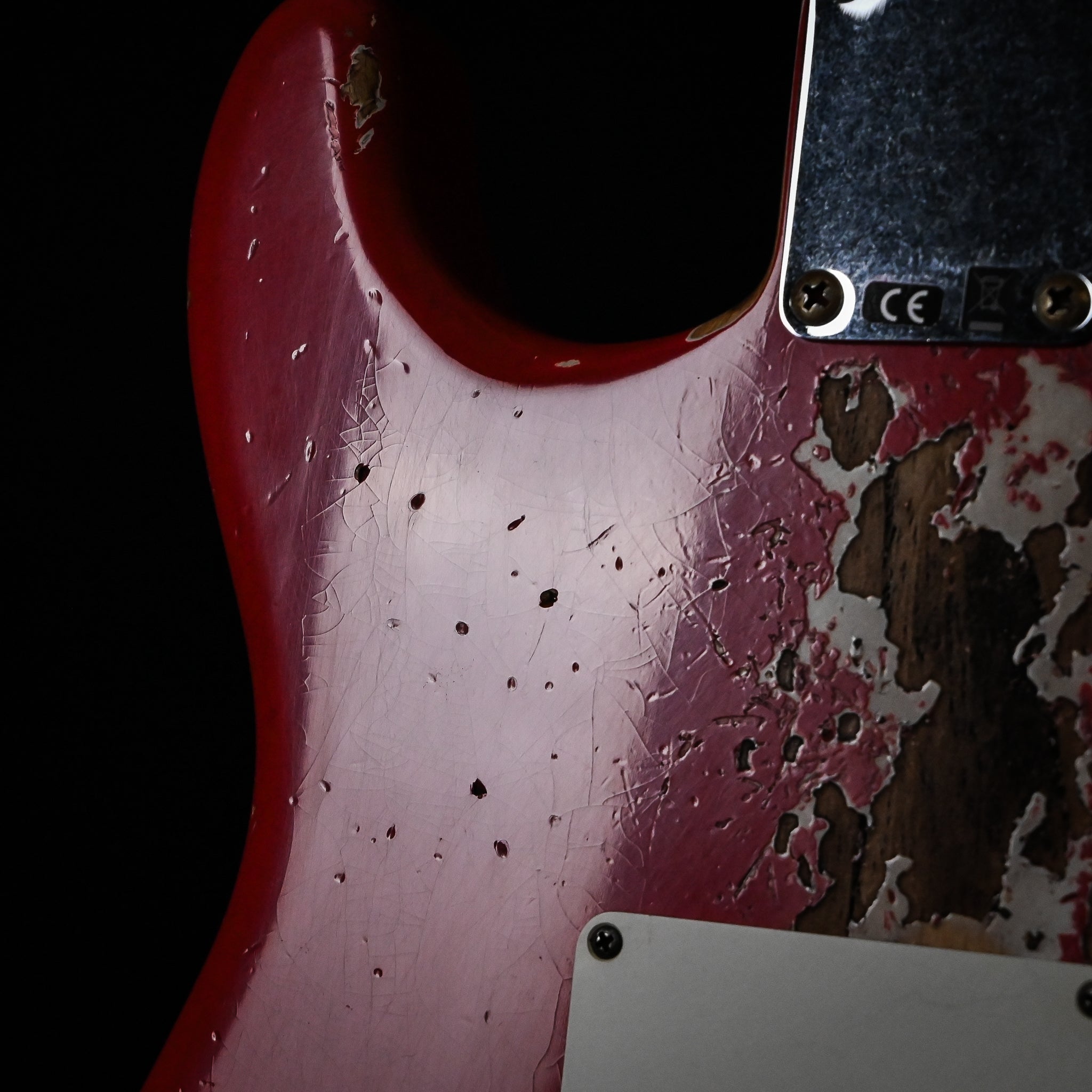 Fender Custom Shop '62 Stratocaster HSS w/ Painted Headcap, Heavy Relic- Fiesta Red 2026 (R147346)