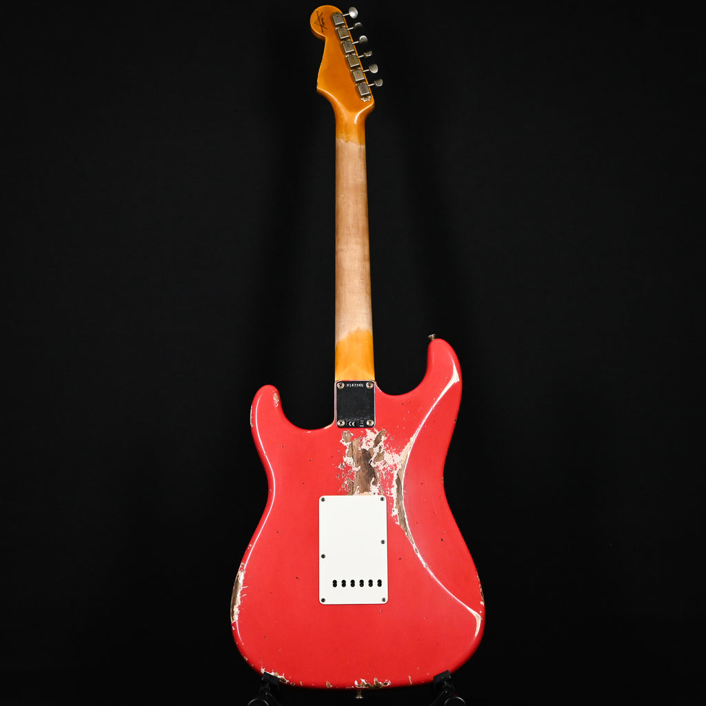 Fender Custom Shop '62 Stratocaster HSS w/ Painted Headcap, Heavy Relic- Fiesta Red 2026 (R147346)