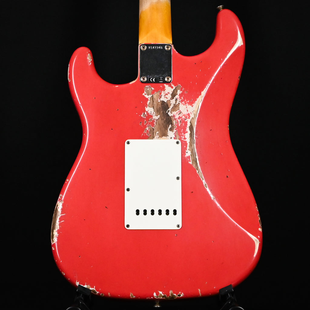 Fender Custom Shop '62 Stratocaster HSS w/ Painted Headcap, Heavy Relic- Fiesta Red 2026 (R147346)