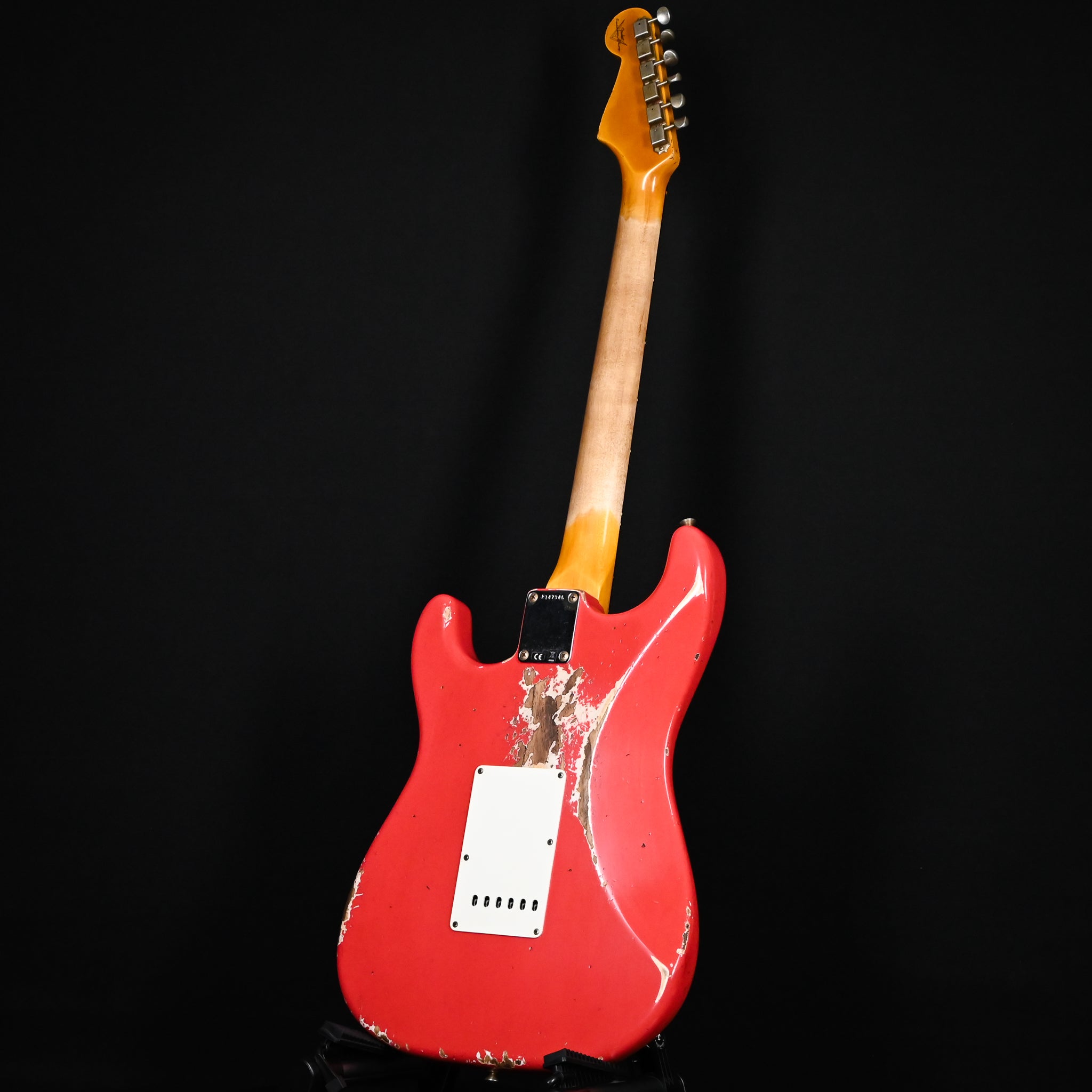 Fender Custom Shop '62 Stratocaster HSS w/ Painted Headcap, Heavy Relic- Fiesta Red 2026 (R147346)
