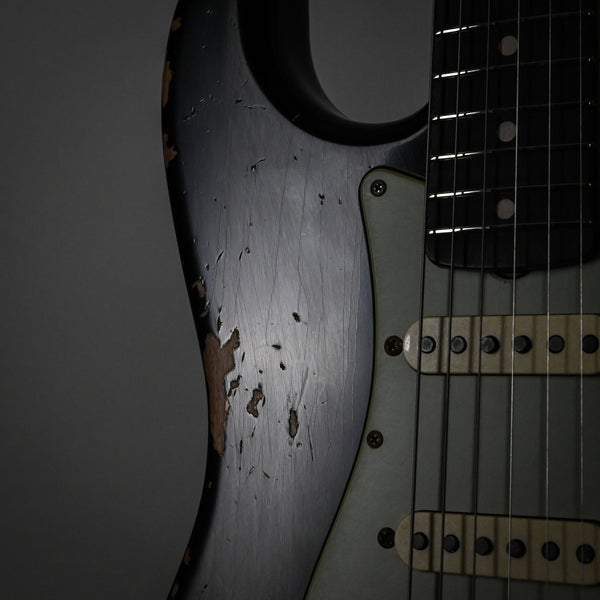 Fender Custom Shop Limited Edition 1962 Stratocaster w/ Handwound 60/63 Pickups, Heavy Relic- Black 2025 (CZ589459)