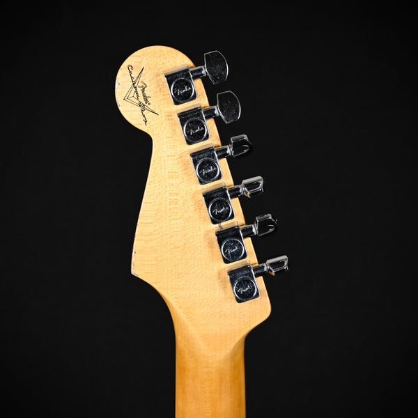 Fender Custom Shop Deluxe Stratocaster w/ Seymour Duncan SH4B Humbucker, Relic/ Closet Classic Hardware- Aged Vintage White 2025 (R146312)