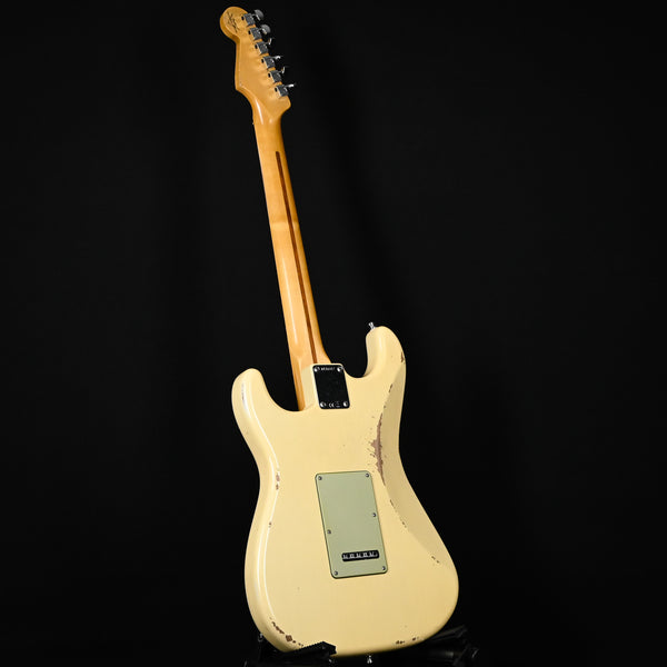 Fender Custom Shop Deluxe Stratocaster w/ Seymour Duncan SH4B Humbucker, Relic/ Closet Classic Hardware- Aged Vintage White 2025 (R146312)