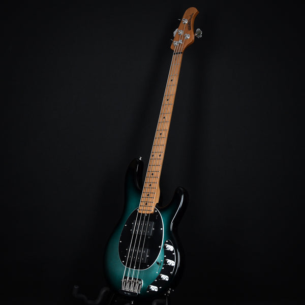 Ernie Ball Music Man StingRay Special HH Bass Guitar Frost Green Pearl with Maple Fingerboard (F97947)