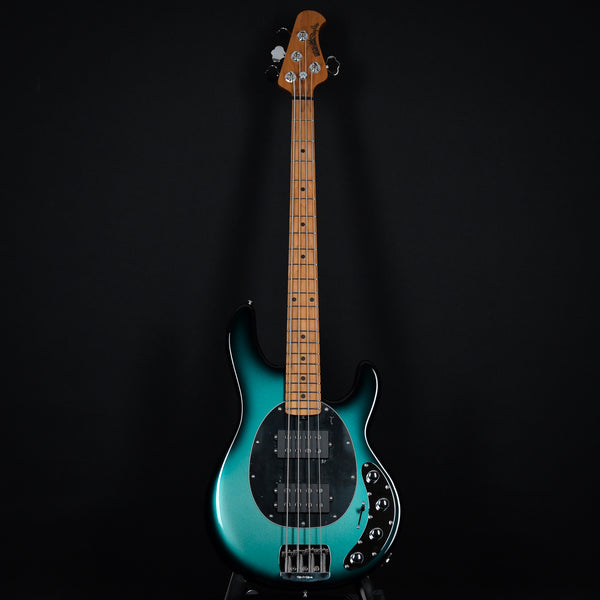 Ernie Ball Music Man StingRay Special HH Bass Guitar Frost Green Pearl with Maple Fingerboard (F97947)