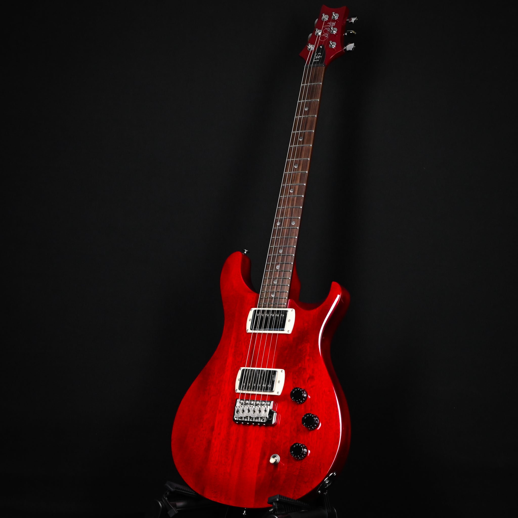 PRS SE DGT Standard David Grissom Electric Guitar - Vintage Cherry 2025 (CTIH089391)