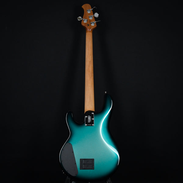 Ernie Ball Music Man StingRay Special HH Bass Guitar Frost Green Pearl with Maple Fingerboard (F97947)