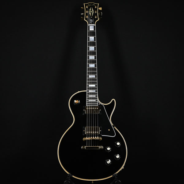 Gibson Custom 1968 Les Paul Custom Reissue Gloss w/ Gold Hardware- Ebony 2024 (407288)