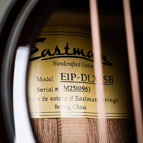 Eastman E1P-Deluxe Acoustic Guitar- Sunburst (M2510963)