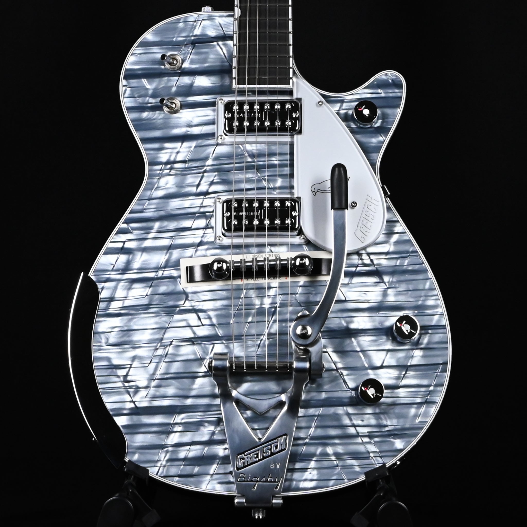 Gretsch G6134T-58 Limited Edition Penguin w/ String Thru Bigsby- Light Blue Pearl w/ Ebony Fingerboard 2026 (JT26041030)