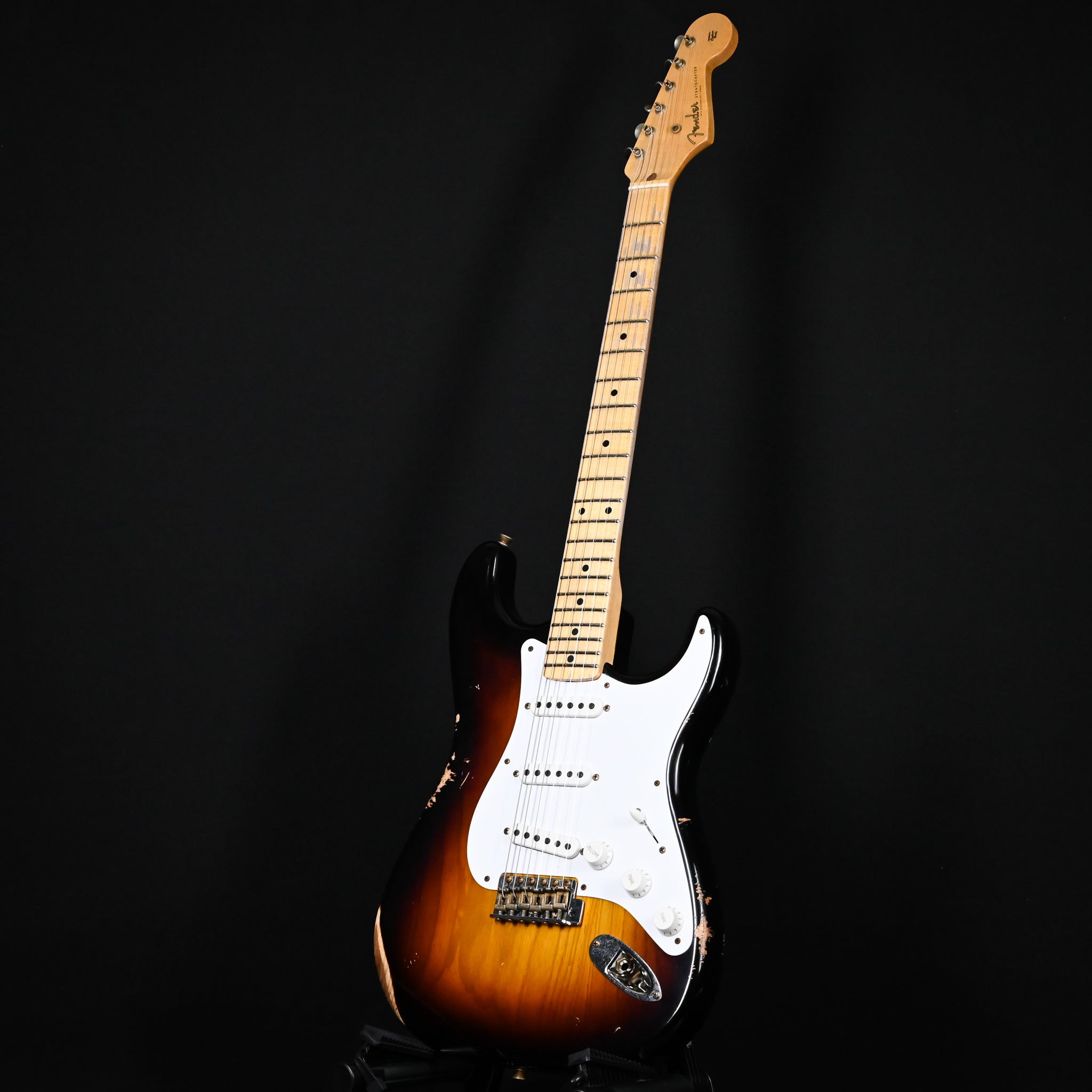Fender Custom Shop Limited Edition 70th Anniversary '54 Stratocaster Relic- Wide Faded 2 Color Sunburst 2024 (4951) Used – Mint