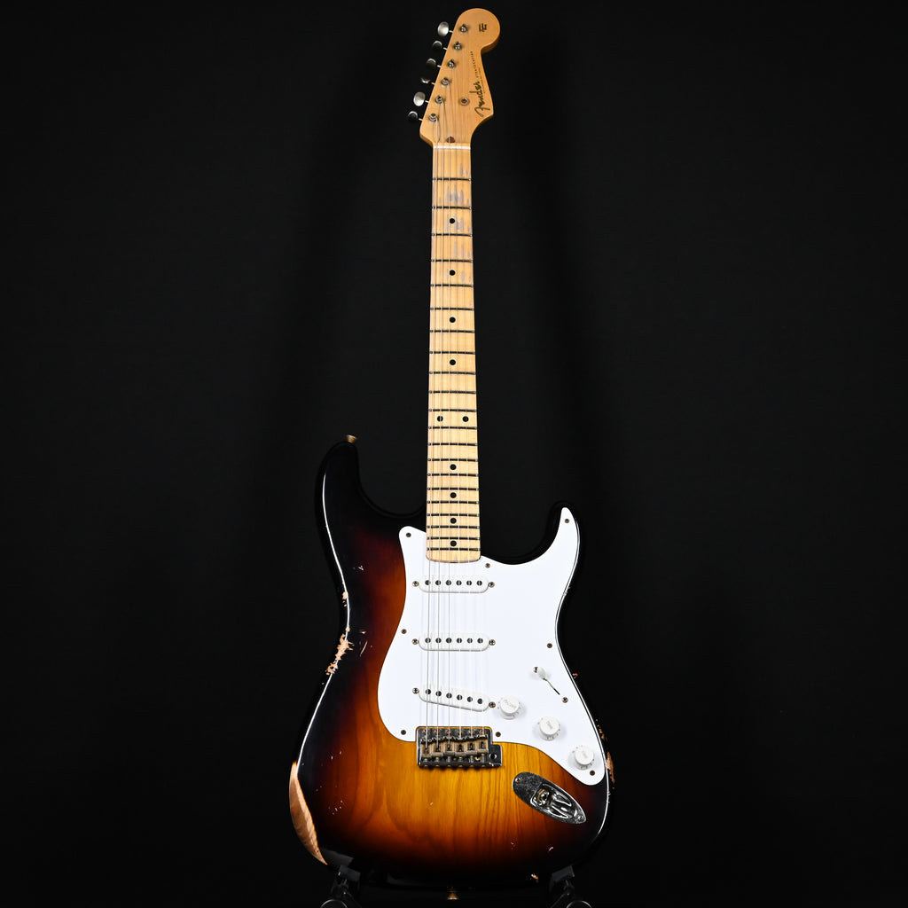 Fender Custom Shop Limited Edition 70th Anniversary '54 Stratocaster Relic- Wide Faded 2 Color Sunburst 2024 (4951) Used – Mint